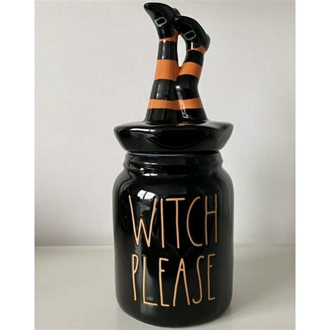 Embrace the Darker Side of Decor with Rae Dunn's Witch Pl3ase Collection